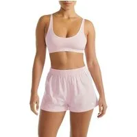 adidas Sportswear Bralette Sport Active Essentials Cotton 3 Stripes weich, dehnbar und leicht, Jacquard-Logo-Träger