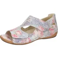 Waldläufer Heliett Sandale, Sommerschuh, Sandalette, Keilabsatz, geschlossene Ferse, H-Weite