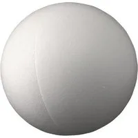 naninoa GmbH Styropor-Teil STYROPOR-KUGEL ca. 150mm,15cm/1 Stück/Hohlkugel teilbar