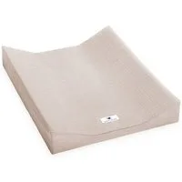 Julius Zöllner Wickelauflage sand Überzug 2-Keilmulde Musselin 50x65 (1-tlg), Bezug für Auflage Unterlage Baby Wickelauflage