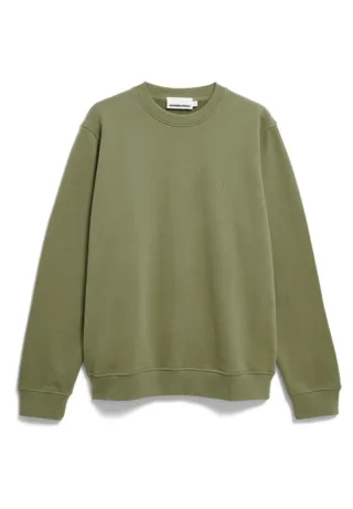 Armedangels - Sweatshirt aus Bio-Baumwolle - Baaro grün - Gr. - XL