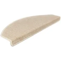 Metzker® Stufenmatte Stufenmatten Rambo New Halbrund Einzeln und SparSet´s, halbrund, Höhe: 5 mm, 20 Stück im Set - Beige