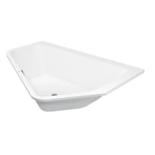 Duravit Paiova Fünfeck-Badewanne 700391000000000 177 x 130 cm, weiss, Ecke rechts, Einbauversion