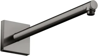 Hansgrohe Brausearm DN15 390mm eckig Axor Polished Black Chrome 26436330