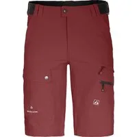 Bergson Outdoorhose FROSLEV COMFORT Bermuda Herren Wandershorts, recycelt, elastisch, 7 Taschen, Normalgrößen, ro