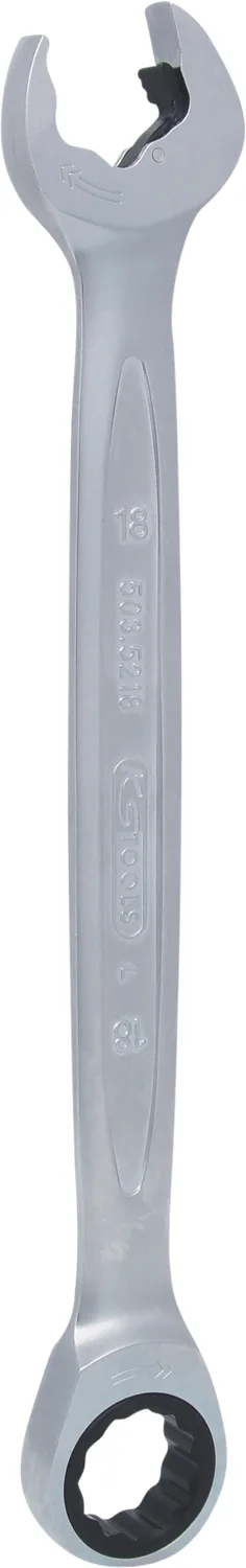 KS Tools DUO GEARplus Ringmaulschlüssel,Maul-Ratschenfunktion - 503.5218