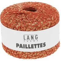 LANG YARNS PAILLETTES Häkelwolle, 112 m (25 Gramm), glänzendes Effektgarn mit Pailletten von Lang Yarns