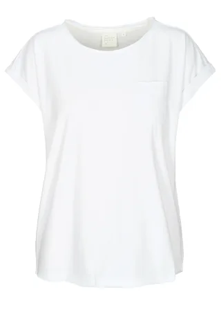 THE FASHION PEOPLE - T-Shirt with pocket BRIGHT WHITE - Gr. - XL