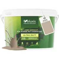 Veluxis Wandfarbe Veluxis® Wandfarbe Universal, Deckkraft-Klasse 1, Streifenfrei, tropfarm & VOC-frei