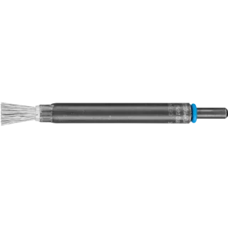 PFERD TOOLS lange Pinselbürste ungezopft PBUL 10mm Schaft 6 mm Edelstahl-Draht - 43216006