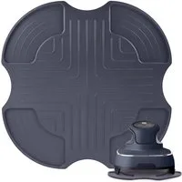 FOUORTUNATE-BEE Anti-Rutsch-Pad Heißluftfritteuse Silikon Matte rutschfest hitzebeständig, Silikon Unterlage für Heißluftfritteuse Küche Schutz Matte