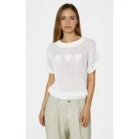 MARC AUREL Strickpullover mit Herz-Intarsie