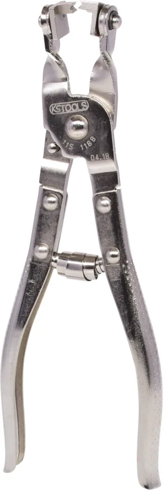 KS Tools Schlauchklemmenzange mit drehbarer Prismenaufnahme - 115.1188