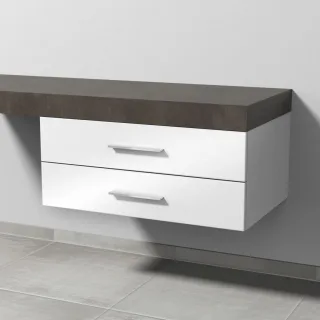 Sanipa Unterschrank 2morrow (G2185) 340x800x520 Weiß-Glanz, G218578 G218578