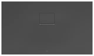 Villeroy & Boch Duschwanne Squaro Infinity (1270SQI2B) 1200x700x40mm Quaryl Anthracite UDQ1270SQI2BV1S