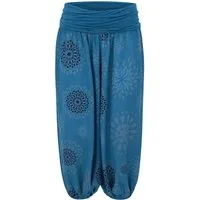 malito more than fashion Haremshose malito Damen Capri Hose mit Print, Haremshose zum Tanzen, Pumphose kurze Pluderhose in modischen Farben Einheitsgröße