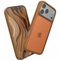 EAZY CASE Handyhülle Outdoor Case für Apple iPhone 17 Pro Max 6,9 Zoll, Handyhülle Outdoor Slimcover kratzfest transparent Braun