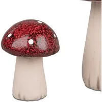 formano Dekofigur Herbstzeit, Höhe: 10cm, Farbe: Mehrfarbig, Motiv: Pilz