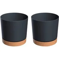 Prosperplast Blumentopf TUBO PM (Set, 2 St)