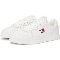 Tommy Jeans THE GREENWICH Plateausneaker, Schnürschuh, Halbschuh, Freizeitschuh mit Ziernähten