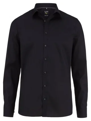 OLYMP - Businesshemd Extra Slim Fit schwarz - Gr. - 44