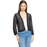 Betty Barclay Strickjacke Damen mit Lochmuster (1-tlg)