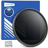 Neewer NW SERIES A 67mm Variabler ND Filter, ND2-400 1-9 Stops Graufilter (drehbarer, mit Anti Fingerabdruck Beschichtung, für Kameraobjektive)