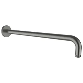 LAUFEN Brausewandarm, PVD Edelstahl-Optik, runde Rosette, Ausladung 420mm HF960109423001