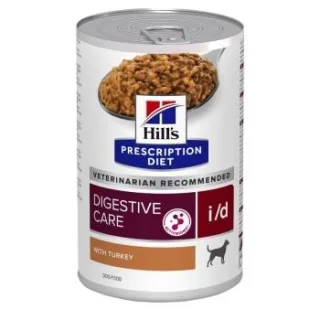 Hill's Prescription Diet i/d Nassfutter für Hunde, Adult, mit Truthahn zur Unterstützung der Verdauung 12x360 g