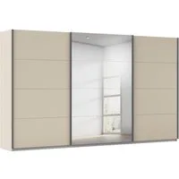 OTTO home Schwebetürenschrank Kleiderschrank Schrank Schlafzimmerschrank Garderobe AGORDO (Breiten 203/271/315/360 cm in drei Griff-Farben - NEU: Farbe SCHWARZ) Top Innenausstattung, in 4 Breiten und 2 Höhen MADE IN GERMANY