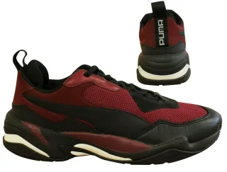 Puma Thunder Spectra Chunky Burgundy Schnüren -up -Gelegenheits -Herren -Trainer 367516 03 B89C