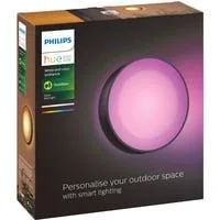 White & Color Ambiance Daylo Wandleuchte, LED-Leuchte schwarz
