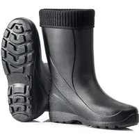 CLIMBR Federleichte Gummistiefel gefütterte Damen Winter Regen Thermo Stiefel Gummistiefelette wasserdicht