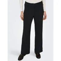 ONLY Anzughose ONLMIA – Anzughose mit hoher Taille und Stretch gerade Form, modisch, Materialmix, Web