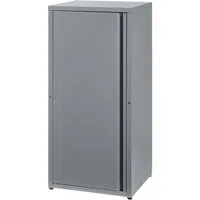 en.casa Mehrzweckschrank »Burlöv« mit 1 Tür und 2 Ablagen 88x40x35 cm Grau