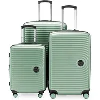 Hauptstadtkoffer Hartschalen-Trolley Mitte, 4 Rollen, Kofferset 3 Trolleys Hartschale TSA (S,M,L)