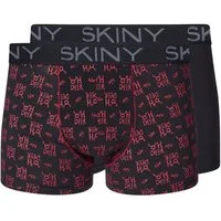 Skiny Retro Pants Doppelpack Herren Boxershorts (2-St) Doppelpack