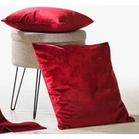 Weckbrodt Dekokissen Valentin, Samt-Optik, Velour, Unifarben, Kissenhülle ohne Füllung