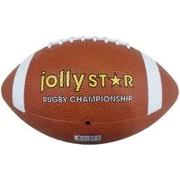 Jollystar Rugbyball Rugbyball Größe F9 400g Gummiball für Training & Freizeit