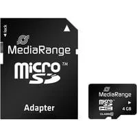 4 GB microSDHC, Speicherkarte schwarz, Class 10