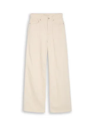 TOM TAILOR Denim - Wide Leg Jeans - TTLINOU weiß - Gr. - 30