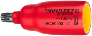 HAZET Schraubendreher-Steckschlüsseleinsatz TORX (3/8 Zoll) - 8802KV-T45