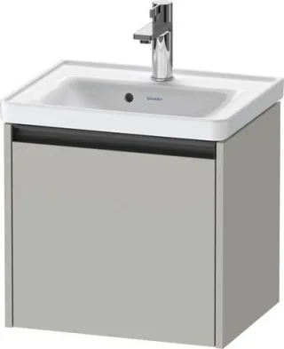 Duravit Ketho.2 Waschtischunterbau wandhängend Betongrau Matt 484x375x440 mm - K25080007070000 K25080007070000