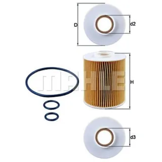 Mahle ?lfilter Honda Civic Opel Astra Combo Corsa Meriva 1,7
