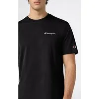 Champion T-Shirt ICONS CONTRAST SS Tee Kurzarm, mit Rundhalsausschnitt, aus Baumwolle, sportlicher Schnitt