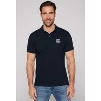 CAMP DAVID Poloshirt mit kleiner Logo-Stickerei auf Brusthöhe