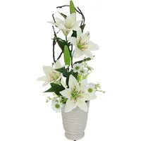 Kunstpflanze Lilien Lilien, I.GE.A., Höhe 55 cm