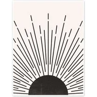 Posterlounge Wandbild Skandinavischer Sonnenuntergang, TAlex, erhältlich als Poster, Leinwandbild, Wandsticker oder Acrylglasbild