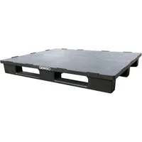 GERSO Dekopalette Kunststoffpalette geschlossen offen 120x80 Platik Tragkraft 4000kg