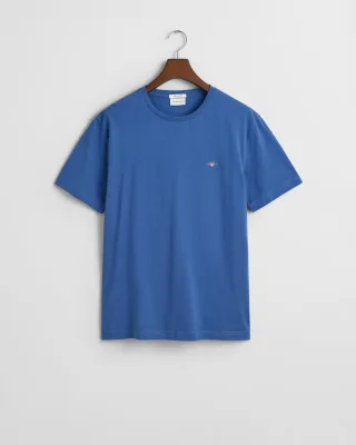 GANT - Regular Fit Shield T-Shirt vintage blue - Gr. - M